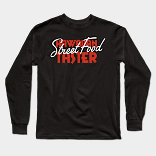 Hawaiian Street Food – Taster – Tourist Design Long Sleeve T-Shirt